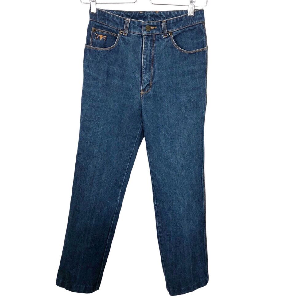 Sergio Valente Dark Blue Straight Leg Jeans
